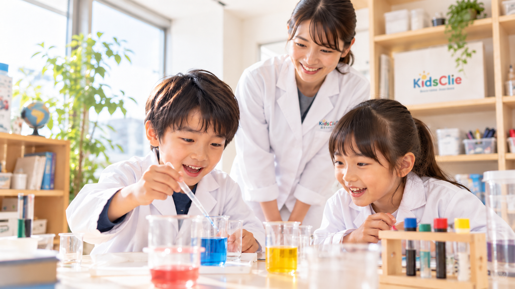 こどもクリエ塾で、仲間とのプロジェクト型学習に取り組む子どもたち